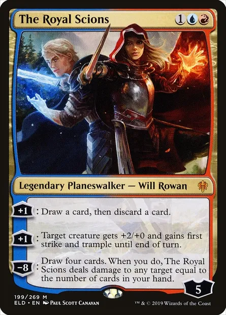 The Royal Scions, Magic card ELD 199 — Throne of Eldraine set