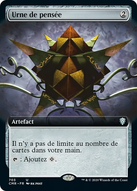 Urne de pensée, carte Magic CMR 703 — extension Commander Legends