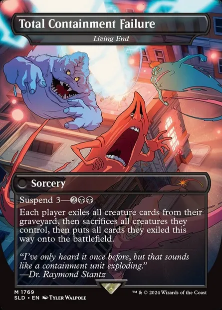 Fin vivante, carte Magic SLD 1769 — extension Secret Lair Drop