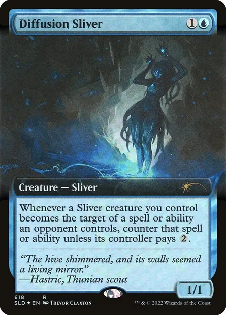 Diffusion Sliver, Magic card SLD 618 — Secret Lair Drop set