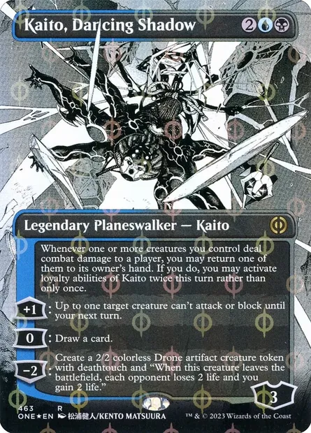 Kaito, Dancing Shadow, Magic card ONE 463 — Phyrexia: All Will Be One set