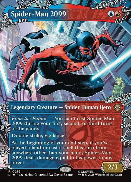 Spider-Man 2099, Magic card SPM 216 — Marvel's Spider-Man set