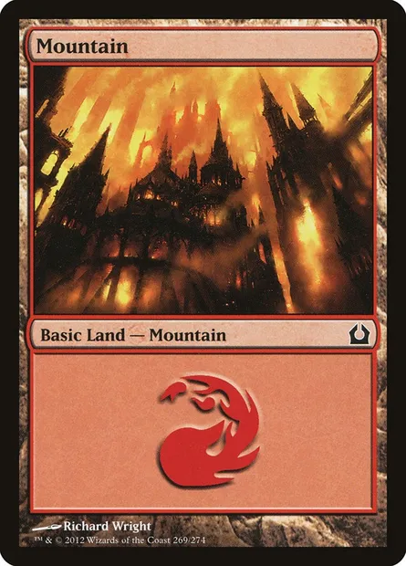 Mountain, Magic card RTR 269 — Return to Ravnica set