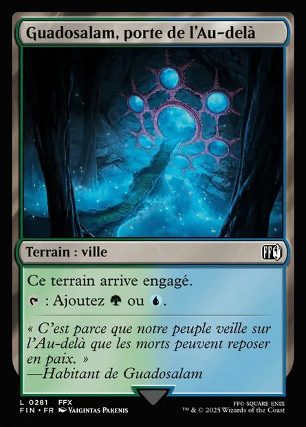 Guadosalam, porte de l'Au-delà, carte Magic FIN 281 — extension Final Fantasy