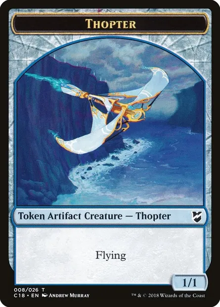 Thopter, Magic card TC18 8 — Commander 2018 Tokens set
