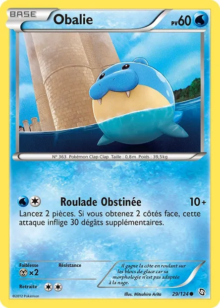 Obalie, carte Pokémon DRX 29 — extension Dragons Éxaltés