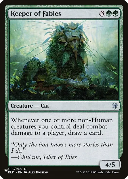 Keeper of Fables, Magic card PLST ELD-163 — The List set