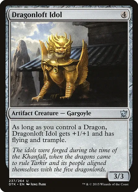 Dragonloft Idol, Magic card DTK 237 — Dragons of Tarkir set