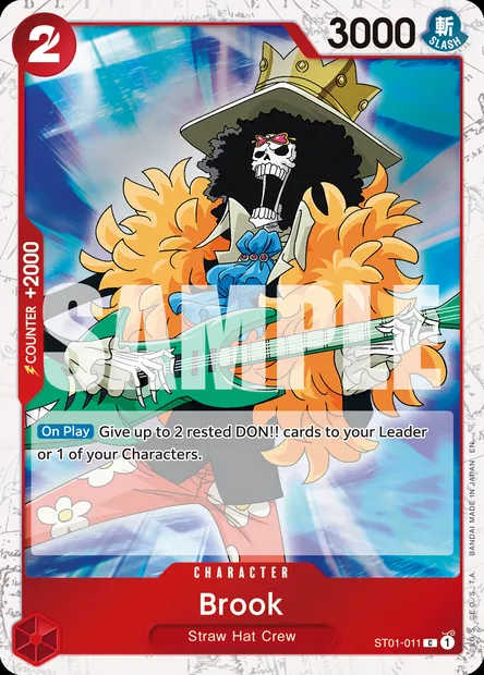 Brook, carte One Piece ST01-011 — extension Straw Hat Crew