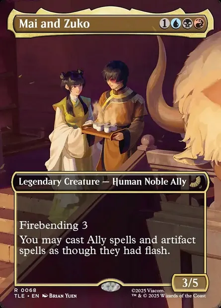 Mai and Zuko, Magic card TLE 68 — Avatar: The Last Airbender Eternal set