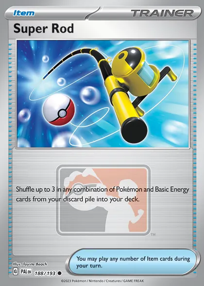 Méga Canne, carte Pokémon LGP 188 — extension League Promos