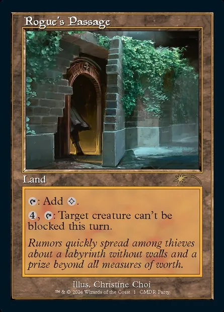 Rogue's Passage, Magic card PW24 10 — Wizards Play Network 2024 set
