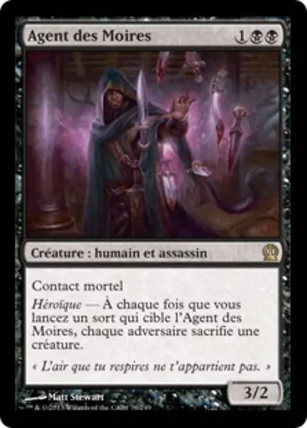 Agent des Moires, carte Magic THS 76 — extension Theros