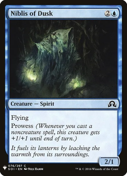 Niblis du crépuscule, carte Magic PLST SOI-76 — extension The List