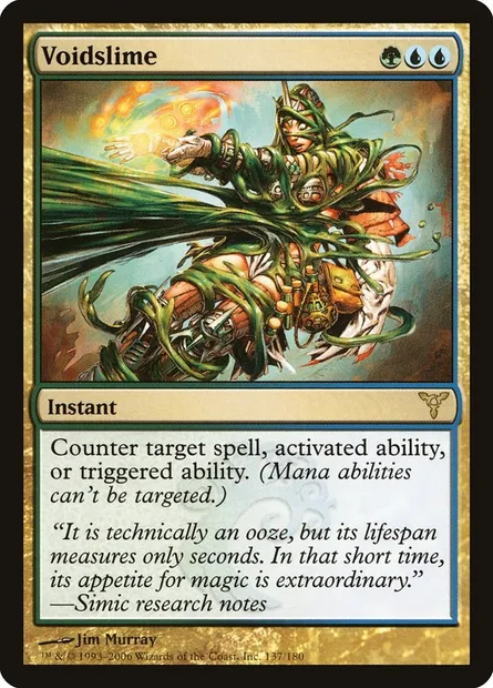 Voidslime, Magic card DIS 137 — Dissension set