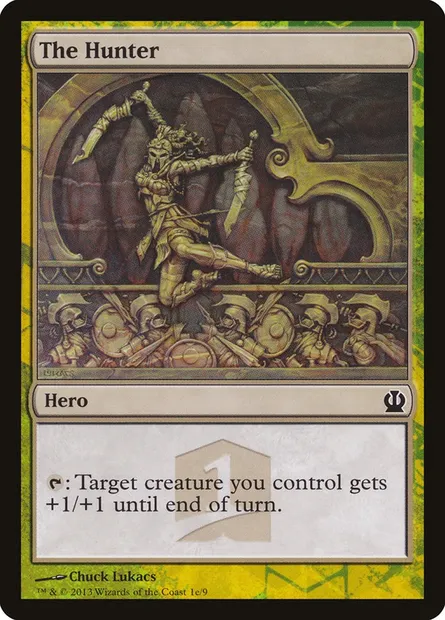 The Hunter, carte Magic THP1 1e — extension Theros Hero's Path