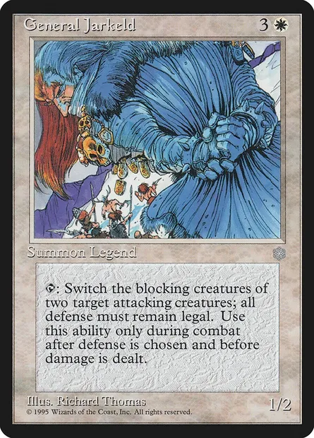 General Jarkeld, Magic card ICE 27 — Ice Age set