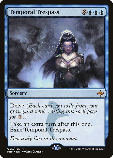 Temporal Trespass, Magic card FRF 55 — Fate Reforged set