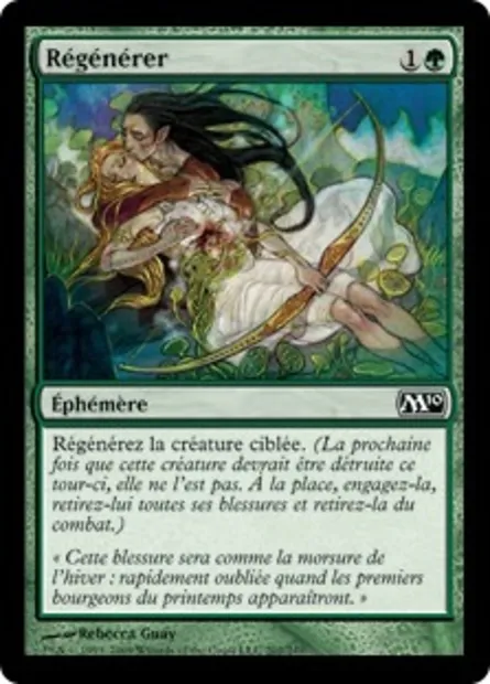 Régénérer, carte Magic M10 202 — extension Magic 2010