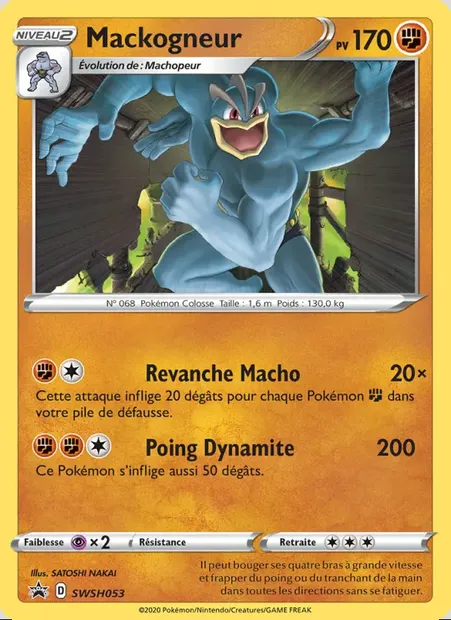 Mackogneur, carte Pokémon SWSH 053 — extension Promo SWSH