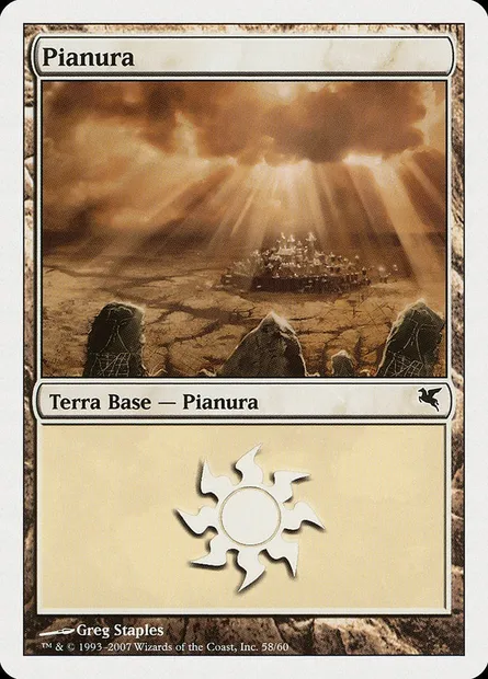 Plaine, carte Magic PSAL L58 — extension Salvat 2005
