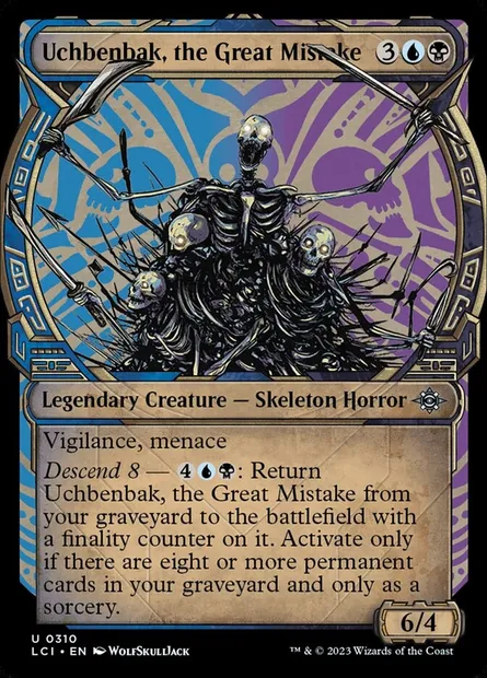 Uchbenbak, the Great Mistake, Magic card LCI 310 — The Lost Caverns of Ixalan set