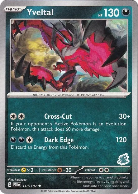 Yveltal, Pokémon card BA24 118d — Battle Academy 2024 set