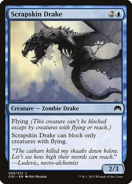 Scrapskin Drake, Magic card ORI 69 — Magic Origins set