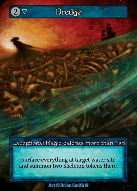 Dredge, Sorcery card GOT 239 — Gothic set