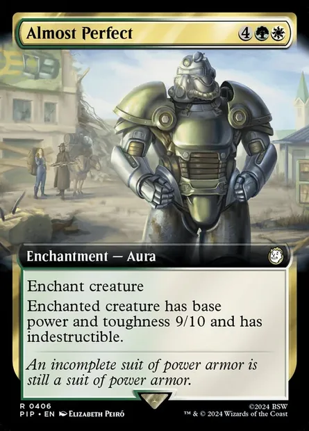 Almost Perfect, Magic card PIP 406 — Fallout set