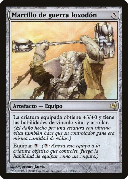 Loxodon Warhammer, Magic card PS11 194 — Salvat 2011 set