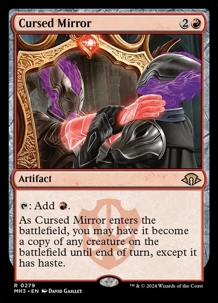 Cursed Mirror, Magic card MH3 279 — Modern Horizons 3 set
