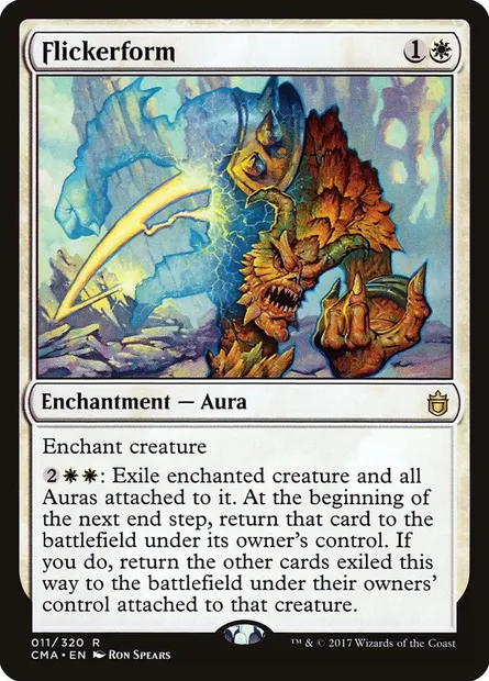 Danseforme, carte Magic CMA 11 — extension Commander Anthology