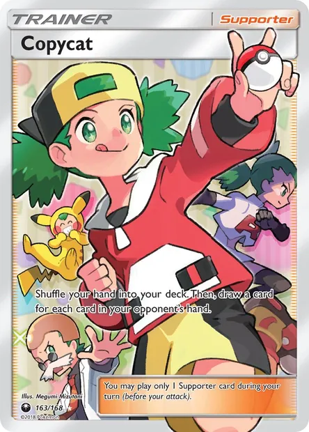 Copycat, Pokémon card CES 163 — Celestial Storm set