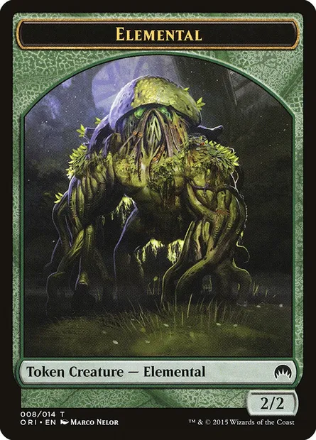 Elemental, carte Magic TORI 8 — extension Magic Origins Tokens