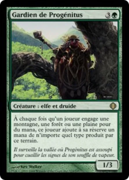 Gardien de Progénitus, carte Magic ALA 135 — extension Les éclats d'Alara