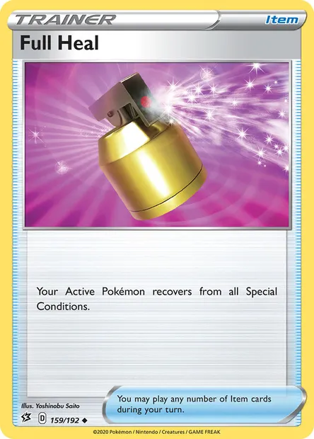 Full Heal, Pokémon card RCL 159 — Rebel Clash set