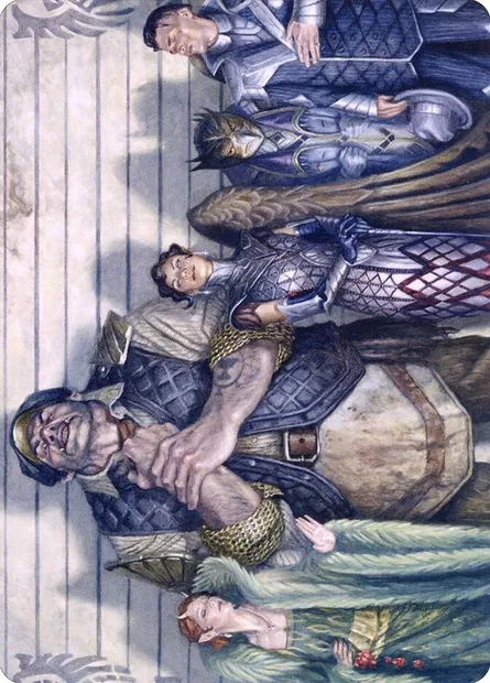 Rogues' Gallery // Rogues' Gallery, carte Magic ASNC 17 — extension New Capenna Art Series