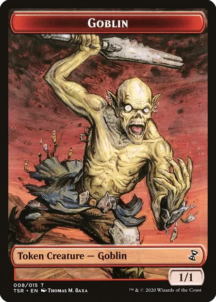 Goblin, carte Magic TTSR 8 — extension Time Spiral Remastered Tokens