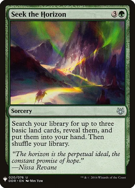 Seek the Horizon, Magic card PLST DDR-20 — The List set