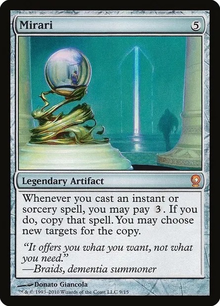 Mirari, carte Magic V10 9 — extension From the Vault: Relics