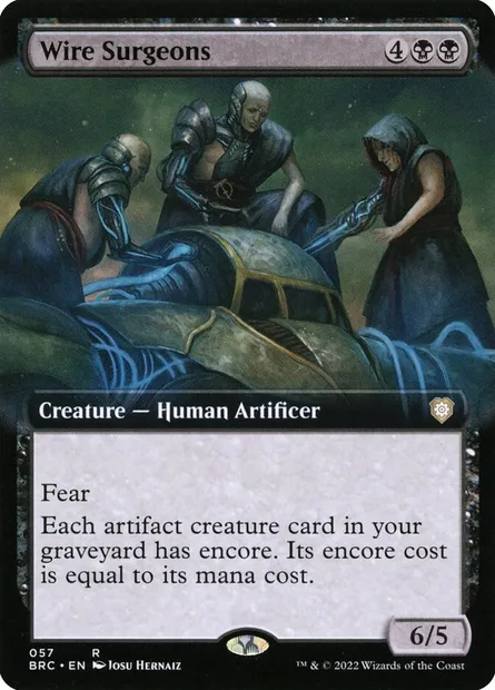 Wire Surgeons, Magic card BRC 57 — The Brothers' War Commander set