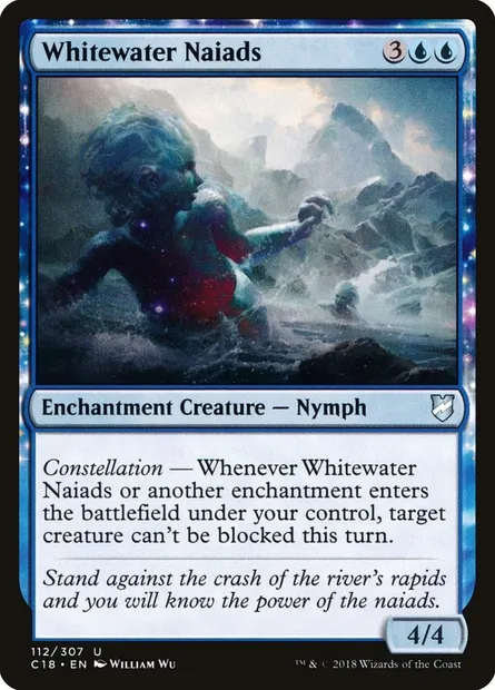 Whitewater Naiads, Magic card C18 112 — Commander 2018 set