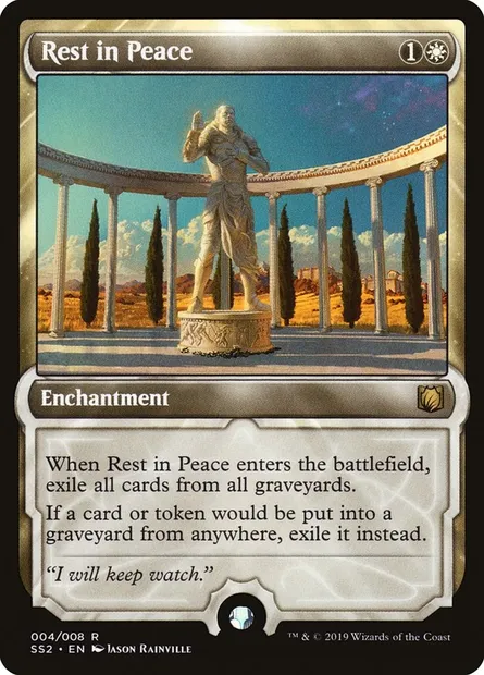 Rest in Peace, Magic card SS2 4 — Signature Spellbook: Gideon set