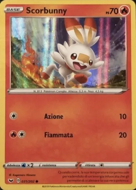 Scorbunny, Pokémon card PR 031 — Assorted Promos set