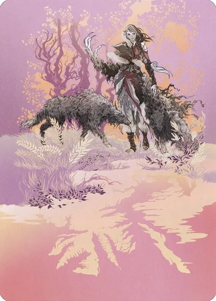 Arlinn, the Pack's Hope // Arlinn, the Pack's Hope, carte Magic AMID 3 — extension Midnight Hunt Art Series