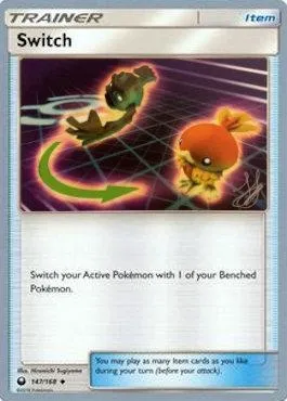 Échange, carte Pokémon WCD19 147-2 — extension World Championship Decks 2019