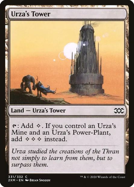 Urza's Tower, Magic card 2XM 331 — Double Masters set