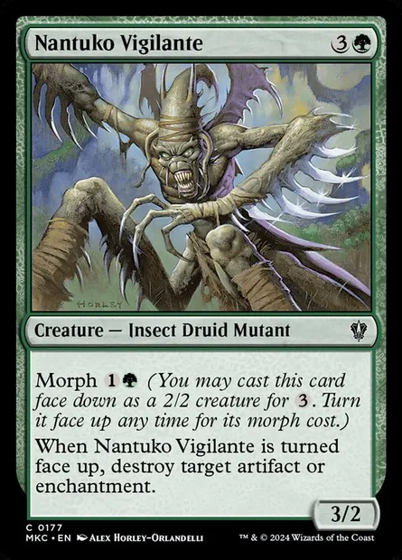 Nantuko Vigilante, Magic card MKC 177 — Murders at Karlov Manor Commander set