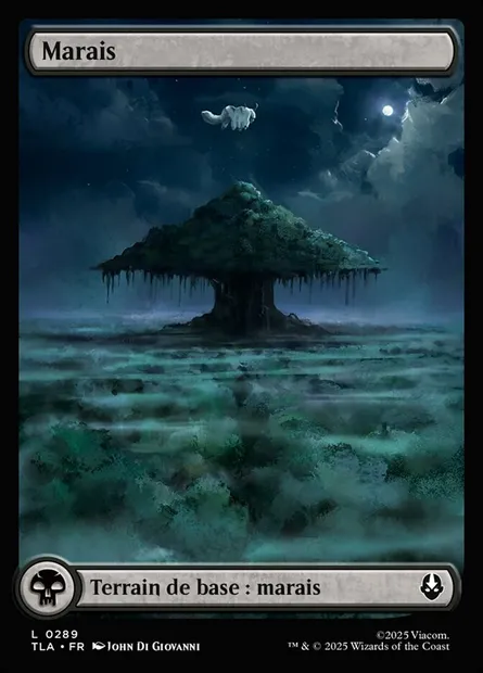 Marais, carte Magic TLA 289 — extension Avatar: The Last Airbender